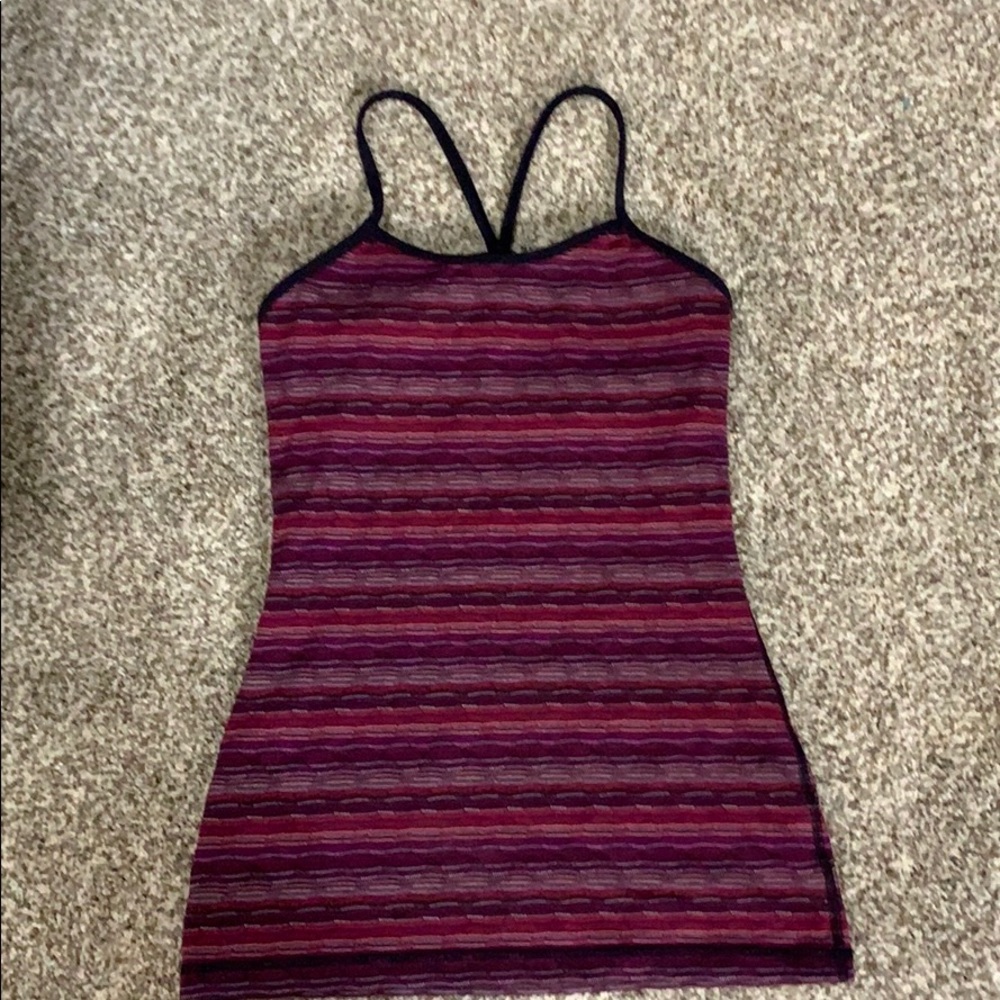Lululemon power Y tank size 6
